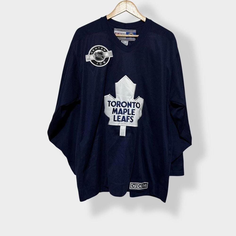 Vintage 90s Toronto Maple Leafs NHL Centre Ice Jersey M Men’s